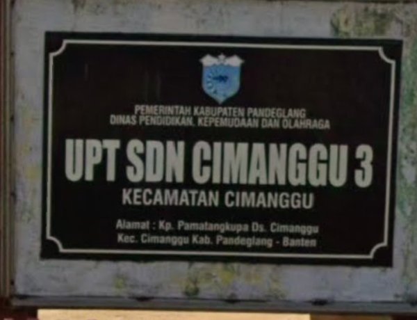 GWI Sayangkan Dugaan Pemkab Pandeglang Abaikan Keselamatan Siswa Siswi SDN 3 Cimanggu.