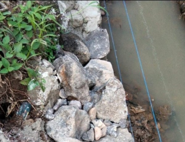 GWI Soroti Dugaan Pengerjaan TPT di Desa Curugbarang-Cieupeucang Dari UPTD Provinsi Banten Asjad.