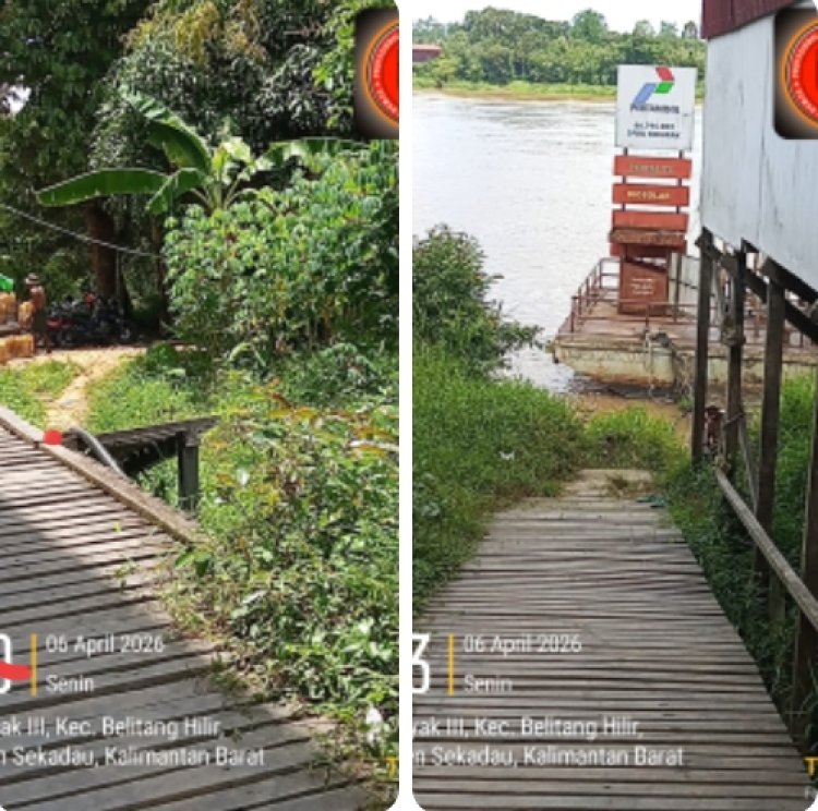 LAGI-LAGI APMS ATAU SPBU TERAPUNG DI WILAYAH SUNGAI AYAK MENJADI SOROTAN PUBLIK 