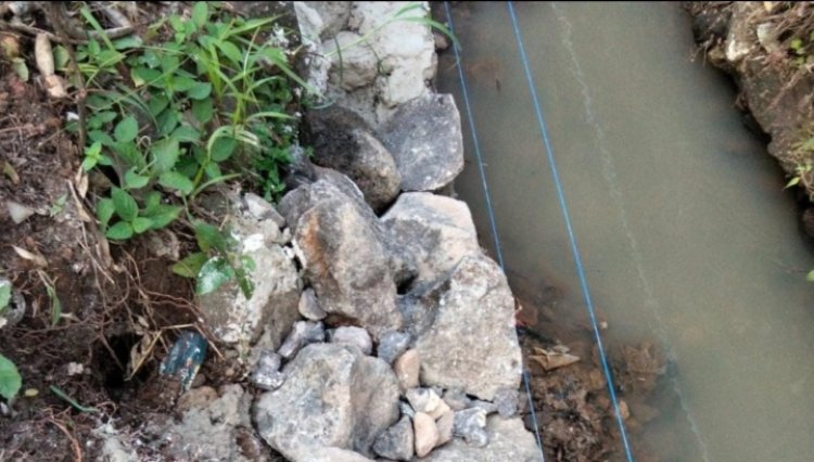 GWI Soroti Dugaan Pengerjaan TPT di Desa Curugbarang-Cieupeucang Dari UPTD Provinsi Banten Asjad.