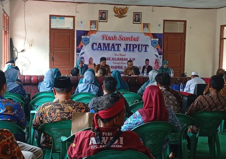 Pisah Sambut Camat Jiput Berlangsung Khidmat ,Penuh Rasa Haru Dan Kekeluargaan