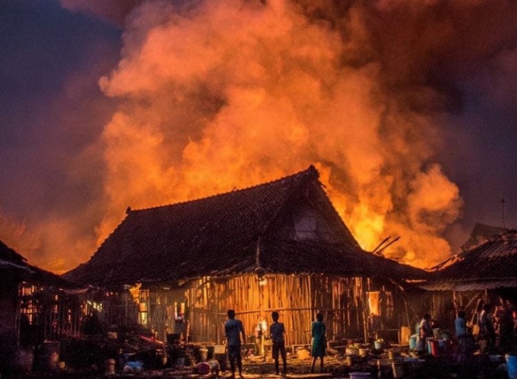 Kebakaran Rumah di Desa Medong Diduga Akibat Korsleting Listrik, Tidak Ada Korban Jiwa