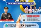 KAPOLRES PANDEGLANG GELAR OPEN TURNAMEN VOLLEYBALL CUP 2026, TOTAL HADIAH 1 EKOR KERBAU