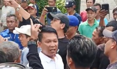 Pengurus KDMP Pandeglang Lakukan Aksi Unras Di Hotal Mutiara Carita, Tuntut Klarifikasi Anggaran Pelatihan Rp14,9 Juta per Desa Yang Dinilai Janggal