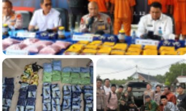 Ribuan Tersangka Narkotika Diciduk Polda Riau Sampai April 2026
