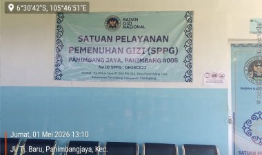 Diduga SPPG Panimbang Jaya # 08 Tidak sesuai SOP Tapi Lolos Uji
