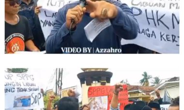 Gabungan Anak Indonesia Bersatu (GAIB 212) Lakukan Aksi Meminta Evaluasi Progam MBG di Labuan