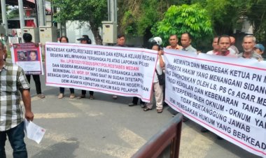 Aksi susulan keluarga korban penganiayaan,aparat segera tangkap pelaku hukum tegakkan,