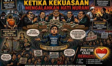Politik Indonesia Sedang Sakit: Ketika Kekuasaan Mengalahkan Hati Nurani