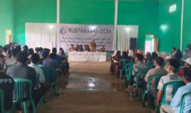 Pilkades PAW Desa Sukatani Berjalan Lancar, Paslon Nomor Urut 1 Hilman Multajim Terpilih sebagai Kades
