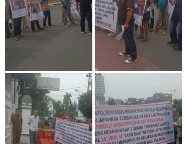 Miris Ibu Korban Penganiayaan Brutal Tangis Histeris, Minta Hakim Prapid Medan EmpatiI: "Tangkap 3 DPO, Adili Tersangka PSI"