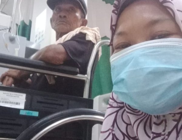 GWI & Relawan Banten Peduli Dampingi Pasien Warga Panimbang Jaya Ke Klinik SHL Pandeglang.