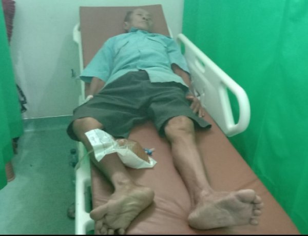 PASIEN LANSIA PANIMBANG JAYA SUDAH DIRAWAT DI KLINIK SHL, GWI & BANTEN PEDULI KAWAL SAMPAI STABIL