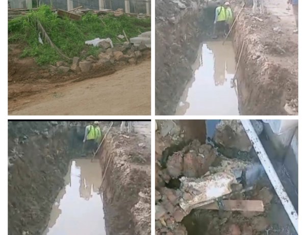Proyek Jalan Nasional Rp 82 Miliar Diduga Mangkrak, Pipa PDAM Bocor Tak Kunjung Diperbaiki