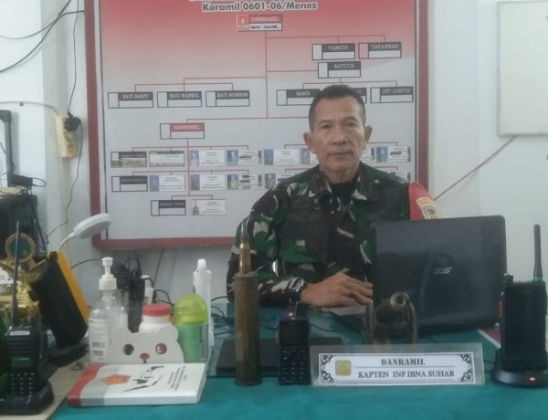 Danramil Menes Perkuat Silaturahmi dengan Tokoh Agama Demi Jaga Kondusifitas Wilayah