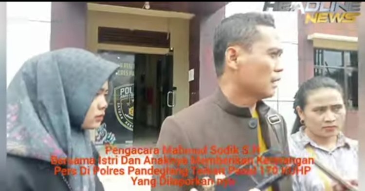 Korban Fitnah Pengeroyokan Penyiksaan Dan Percobaan Pembunuhan M.Sodik SH.MH Meminta Pertanggung Jawaban Kapolres Pandeglang Dan 8 Kades Satu Camat