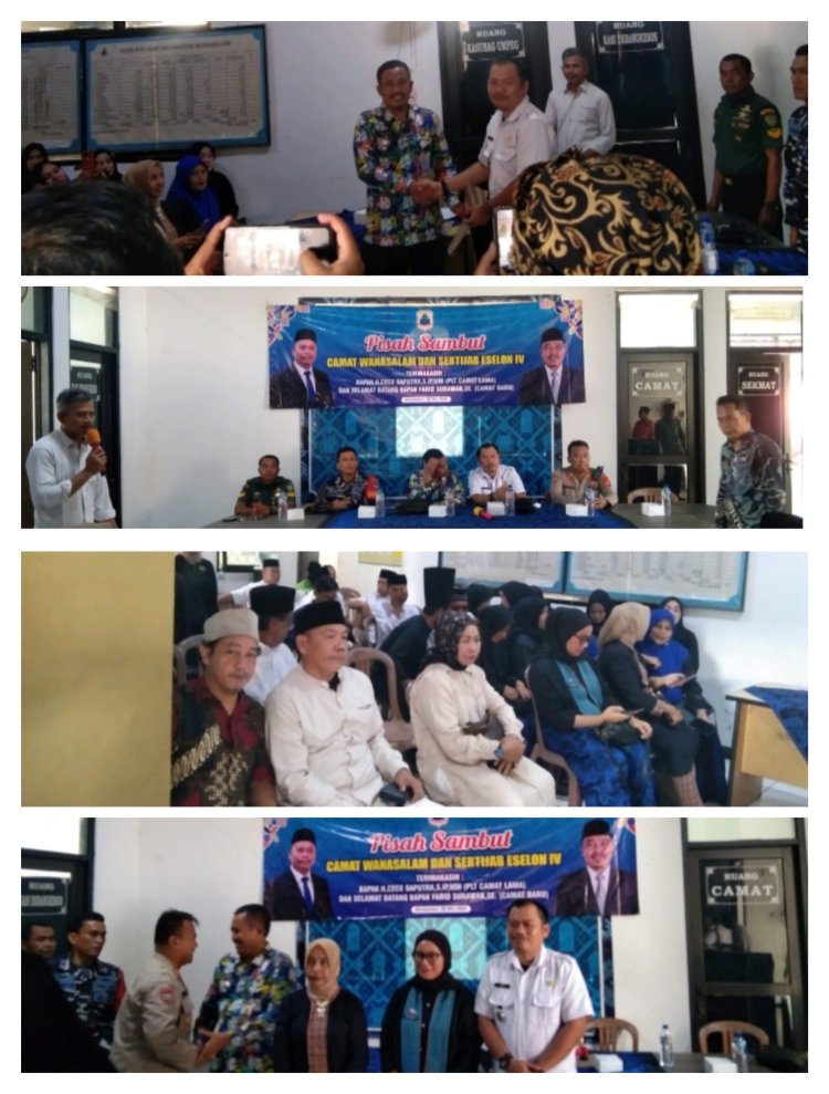 Pisah Sambut  Camat Wanasalam & Sartijab Jabatan Camat [Kecamatan Wanasalam] Berlangsung Khidmat