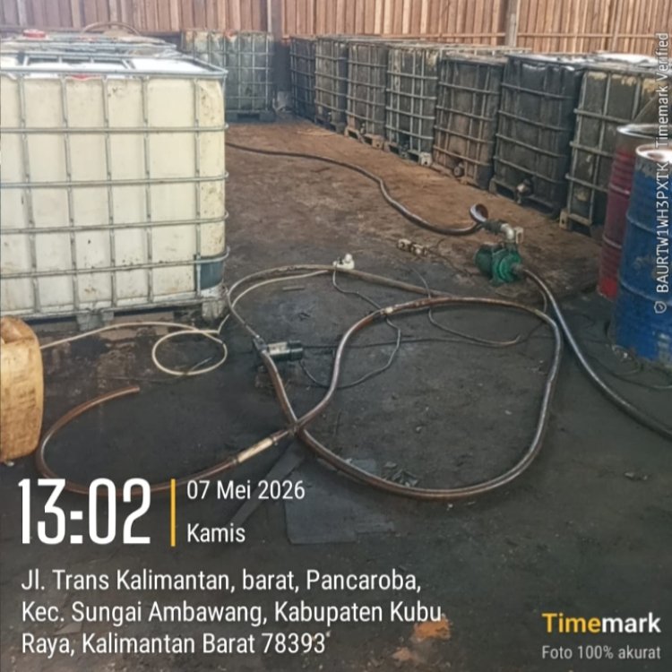 Kalbar 8 Mei 2026 -SPBU 64.783.19 Diduga Jadi Sumber Pasokan, Aktivitas Truk Tangki Mencurigakan Terekam Tim Investigasi, PANCA
