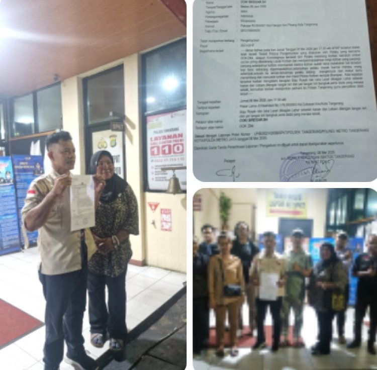 Diduga Jadi Korban Pengeroyokan dan Tindakan Premanisme di Pasar Lama Tangerang, Pelaku Usaha Tempuh Jalur Hukum