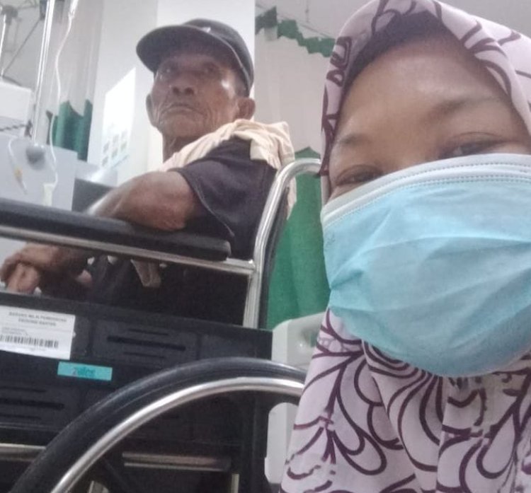 GWI & Relawan Banten Peduli Dampingi Pasien Warga Panimbang Jaya Ke Klinik SHL Pandeglang.