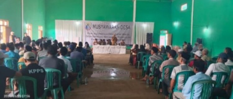 Pilkades PAW Desa Sukatani Berjalan Lancar, Paslon Nomor Urut 1 Hilman Multajim Terpilih sebagai Kades