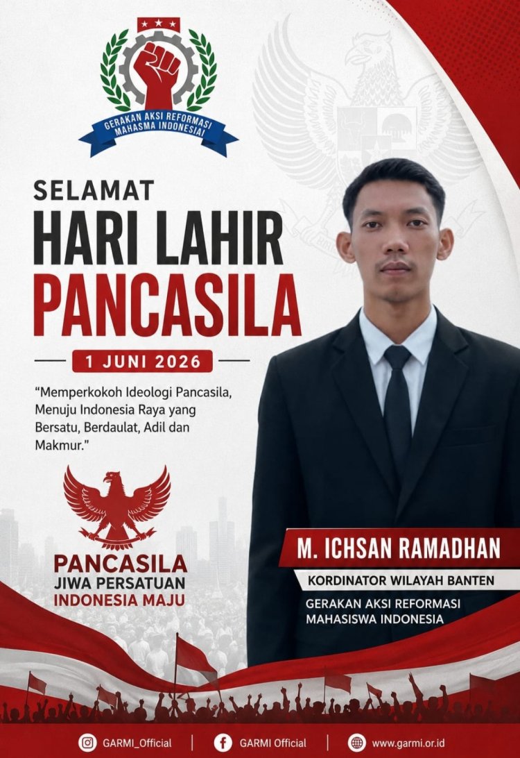 Koordinator GARMI Banten Sampaikan Pancasila Menjadi Pilar Persatuan Seluruh Lapisan Masyarakat