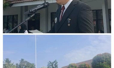 Upacara Peringatan Hari Lahir Pancasila 2026 di Kecamatan Wanasalam Berlangsung Khidmat