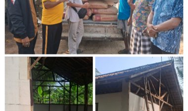 BPPKB DPAC Wanasalam dan Bos Muda M'STORE Bersama Muspika Salurkan Bantuan Material untuk Warga Kurang Mampu di Desa Sukatani