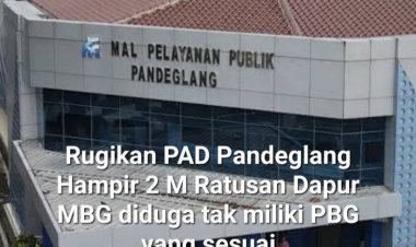 Rugikan PAD Pandeglang Hampir 2 M, DPC AMIRA Minta Pemda Beri Sangsi Dapur MBG Yang Tak Miliki PBG & SLF