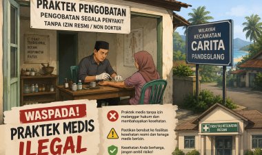 Dugaan Praktik Medis Tanpa Izin di Carita Jadi Sorotan, Aparat Diminta Bertindak Tegas  ‎