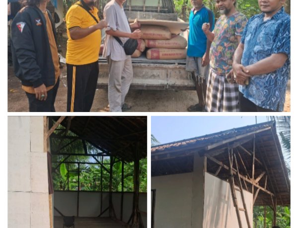 BPPKB DPAC Wanasalam dan Bos Muda M'STORE Bersama Muspika Salurkan Bantuan Material untuk Warga Kurang Mampu di Desa Sukatani