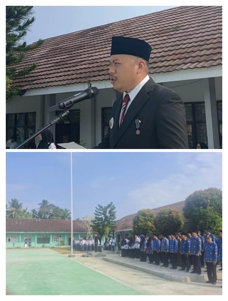 Upacara Peringatan Hari Lahir Pancasila 2026 di Kecamatan Wanasalam Berlangsung Khidmat