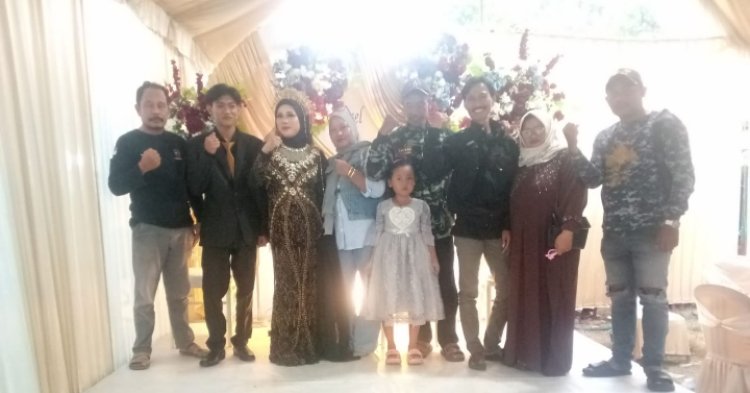 KELUARGA BESAR PS2M LEBAK BANTEN HADIRI RESEPSI PERNIKAHAN KELUARGA M. SUTISNA