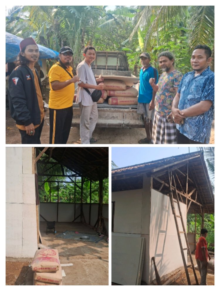 BPPKB DPAC Wanasalam dan Bos Muda M'STORE Bersama Muspika Salurkan Bantuan Material untuk Warga Kurang Mampu di Desa Sukatani