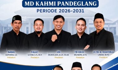 Segenap Pengurus DPD KNPI Pandeglang Sampaikan Selamat Atas Terpilihnya Lima Presidium MD KAHMI Pandeglang Pada Musda IV 2026