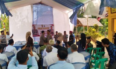 Polsek Wanasalam Gelar Pisah Sambut Polsek lama ke Polsek yang baru.    