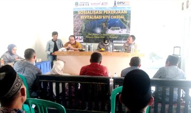 DPUPR Provinsi Banten Sosialisasikan Revitalisasi Situ Cikedal, Destinasi Wisata Tingkatkan PAD