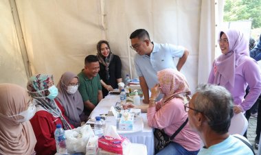 Andra Soni Ajak Masyarakat Manfaatkan Program Cek Kesehatan Gratis di Banten
