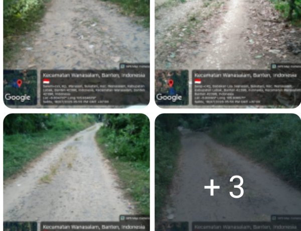 Jalan Utama Desa Sukatani Lebak Rusak Parah, Warga Minta Pemerintah Pusat Segera Turun Tangan