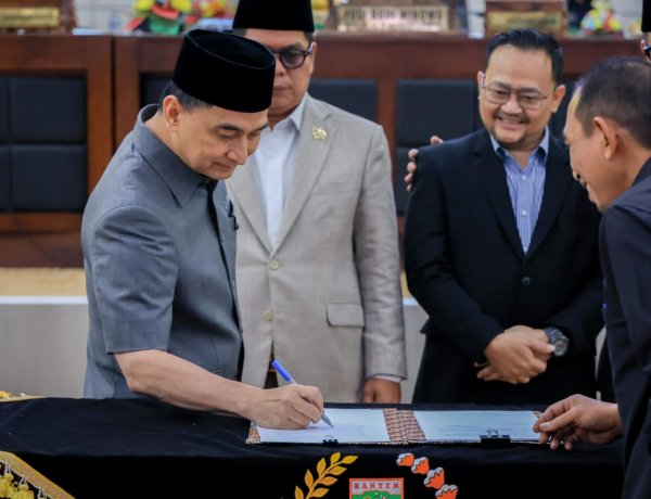 DPRD Setujui Raperda Pertanggungjawaban APBD 2025, Wagub Banten Apresiasi Sinergi Pengelolaan Keuangan