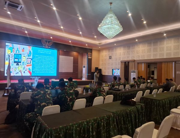 Tingkatkan Kemampuan Digital, Pusbekangad Gelar Pelatihan dan Bimtek Profesi Penerangan*