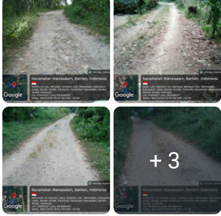 Jalan Utama Desa Sukatani Lebak Rusak Parah, Warga Minta Pemerintah Pusat Segera Turun Tangan