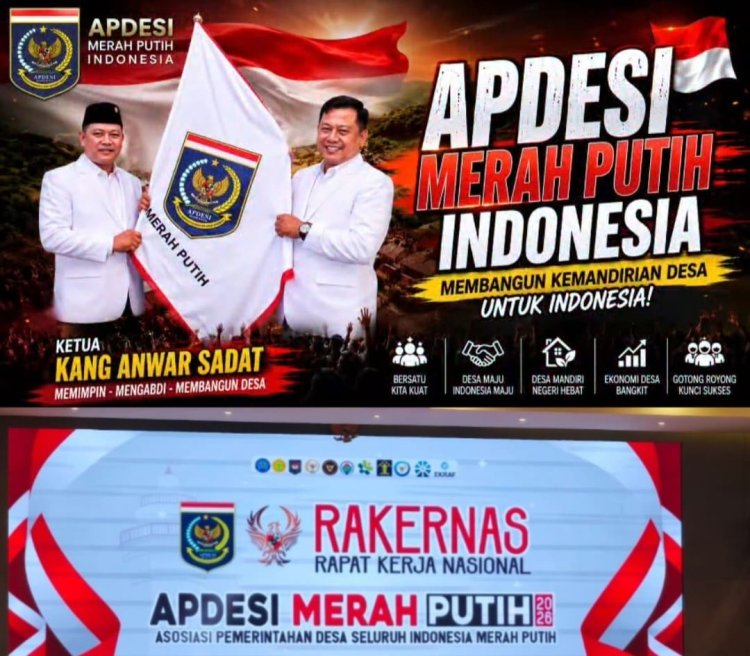 Pengurus DPP APDESI Merah Putih Komitmen Terus Dorong Pembangunan Kemandirian Desa.