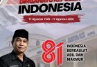 Dirgahayu Republik Indonesia ke-81, Kepala Disdukcapil Pandeglang Ajak Masyarakat Perkuat Pelayanan dan Tertib Administrasi Kependudukan  ‎