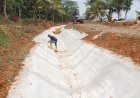 Selesaikan Dua Paket Pekerjaan D.I, BBWSC3 Walaupun Lokasi Sulit Diakses, PT. Nindya Karya Lakukan Pemeliharaan
