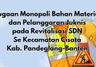 Dugaan Pelanggaran Juknis dan K3 Pada Program Revitalisasi SD Se-Cisata, DPC AMIRA Minta APH Lakukan Pemeriksaan