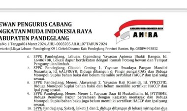 Heboh! AMIRA Ungkap Dugaan Pelanggaran Massal di 10 Dapur MBG Pandeglang, Minta BGN Bertindak Tegas