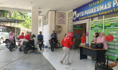 PUSKESMAS UPTD PARUNGSARI GELAR LOMBA KARAOKE ANTAR KARYAWAN, MERIAHKAN HUT RI KE-81