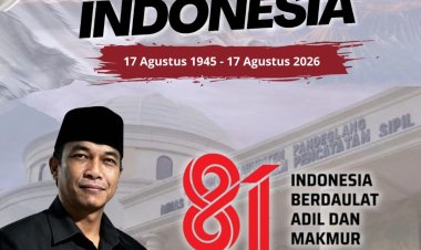 Dirgahayu Republik Indonesia ke-81, Kepala Disdukcapil Pandeglang Ajak Masyarakat Perkuat Pelayanan dan Tertib Administrasi Kependudukan  ‎