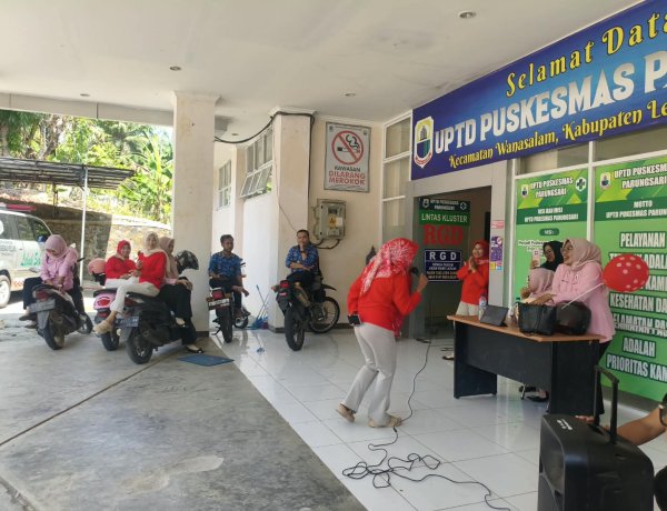 PUSKESMAS UPTD PARUNGSARI GELAR LOMBA KARAOKE ANTAR KARYAWAN, MERIAHKAN HUT RI KE-81